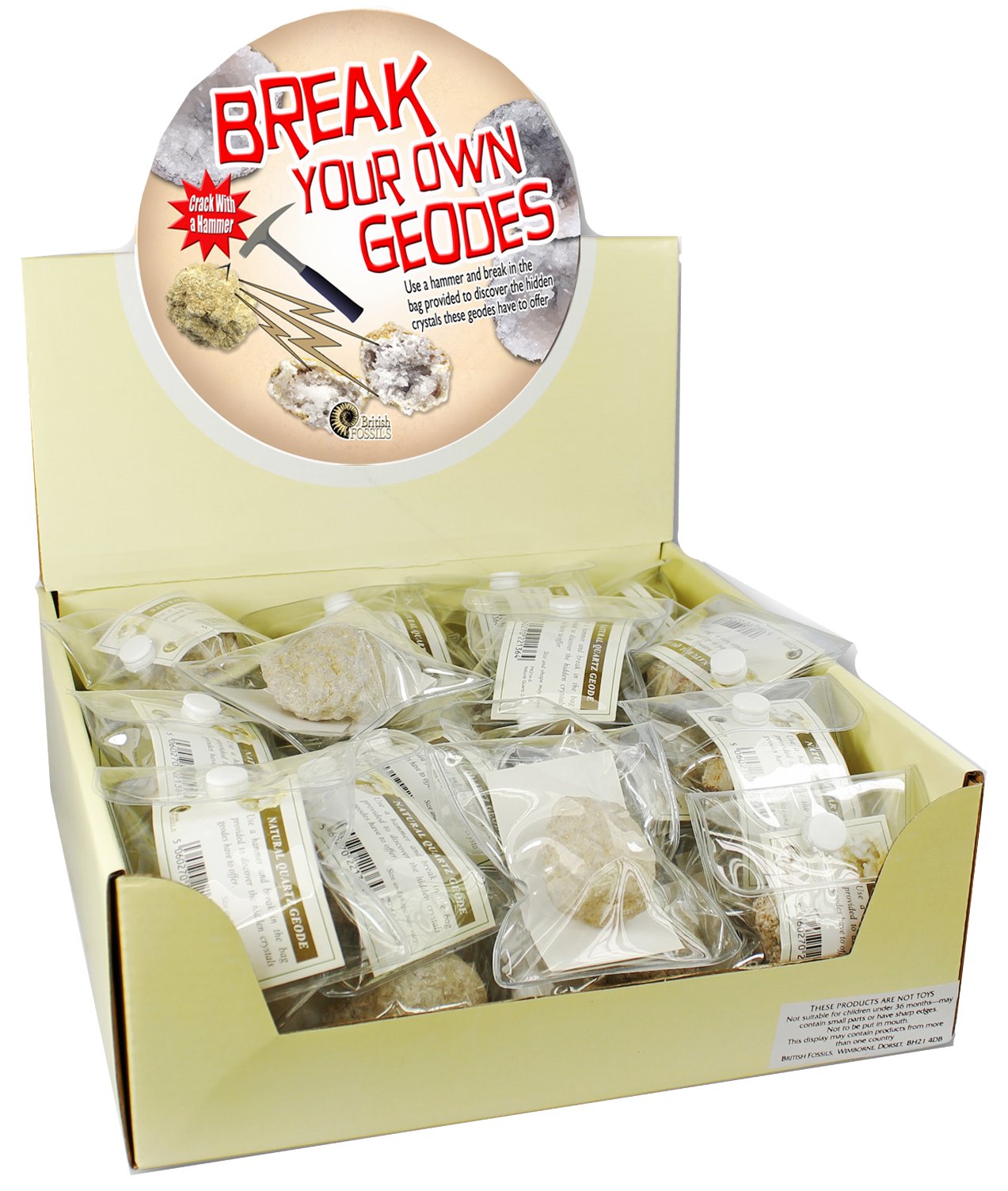 Break-your-own Geodes