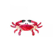 Brooch - Crab Red