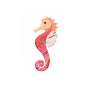 Brooch - Seahorse Orange