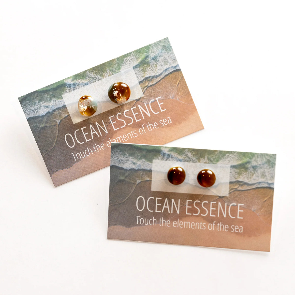 Ocean Essence Coastal Lagoon Stud Earrings