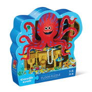 Classic Floor Puzzle 39 pc - Octopus Treasure - Tiger Tribe