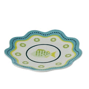 Colin Ceramic Plate 16x16cm Green - Coast to Coast