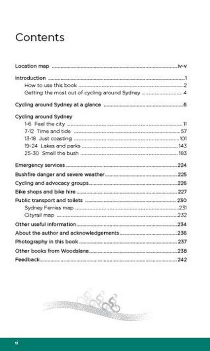 Cycling around Sydney 5th Edition