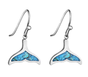 Ocean to Outback Earrings Drop Stainless Steel Whale Tail
