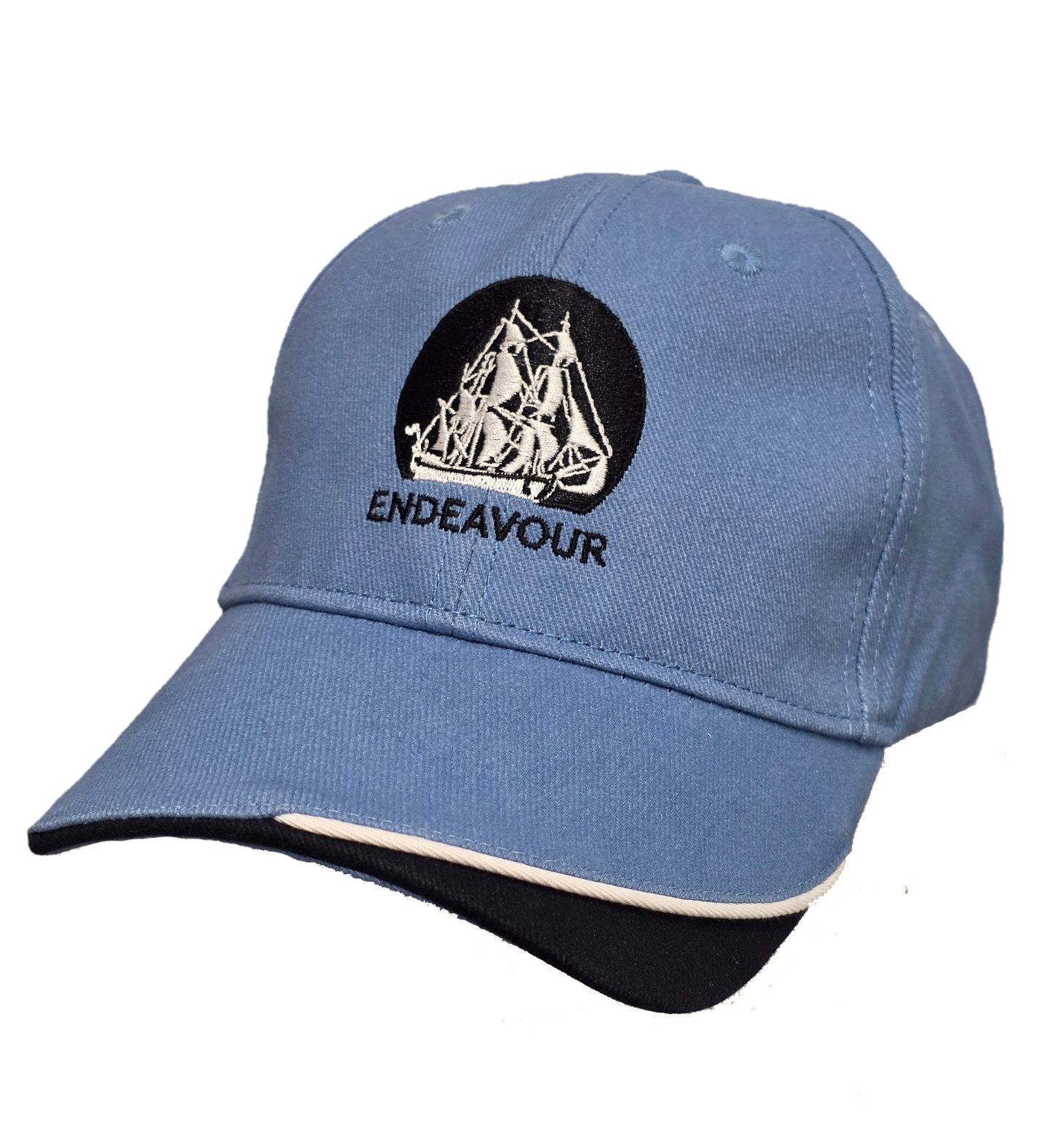 Endeavour Logo Cap Blue Triple Peak