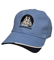 Endeavour Logo Cap Blue Triple Peak