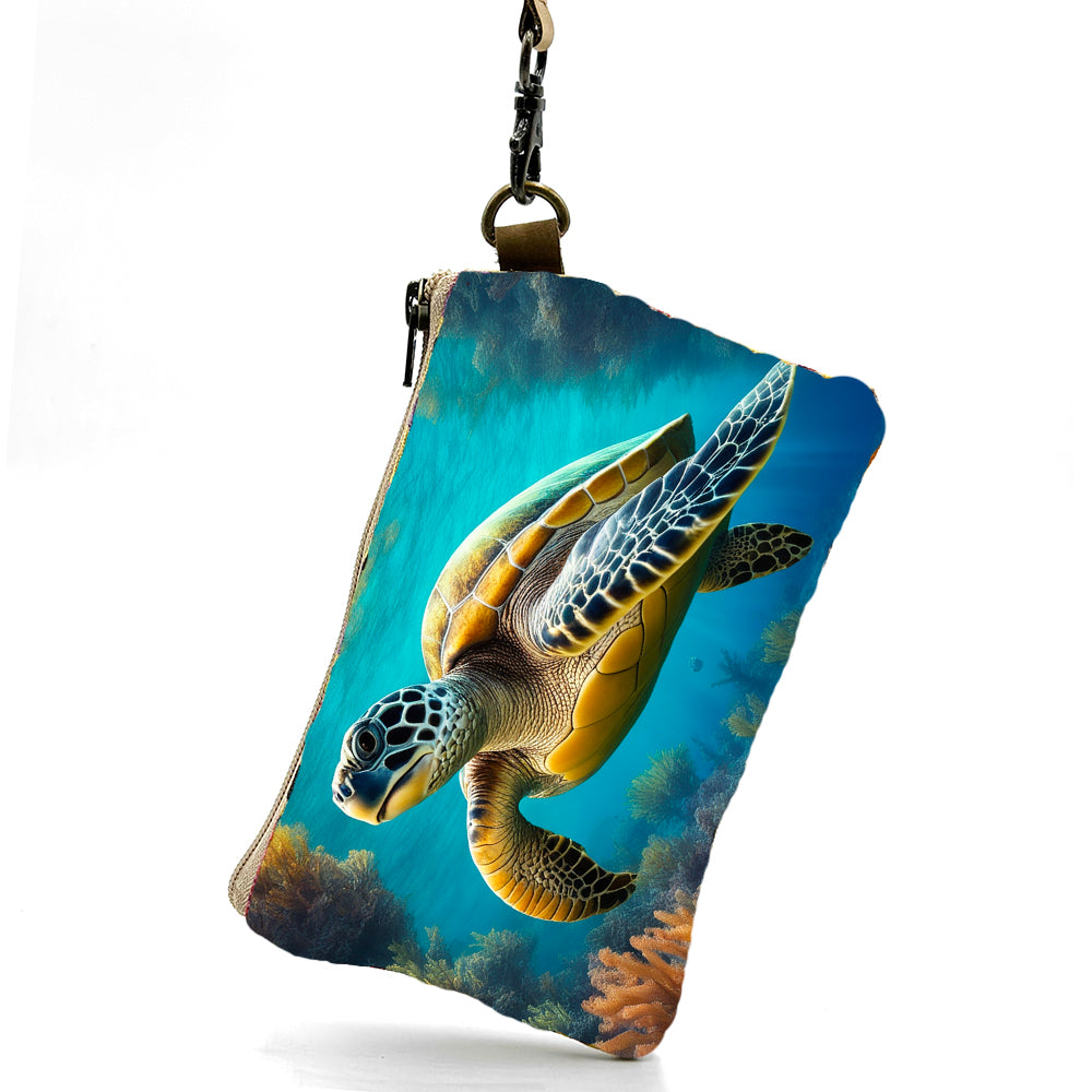 Pouch - Eco Turtle 20x13cm
