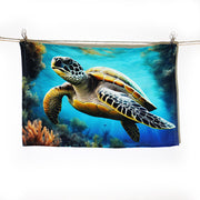 Tea Towel - Eco Turtle