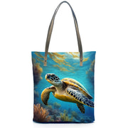 Shoulder Tote - Eco Turtle