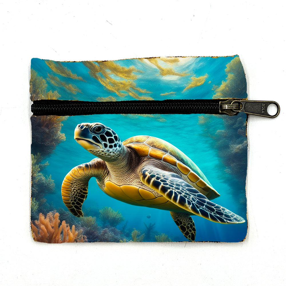 Travel Light Pouch - Eco Turtle