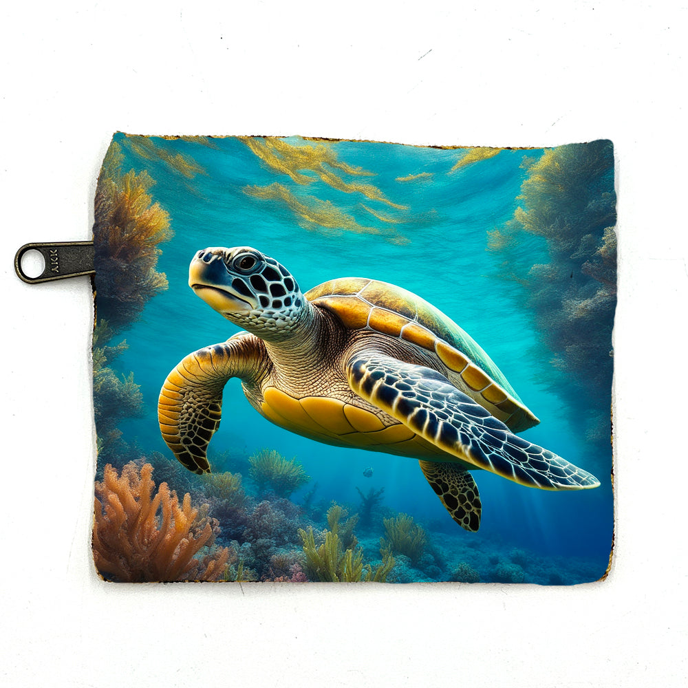 Travel Light Pouch - Eco Turtle
