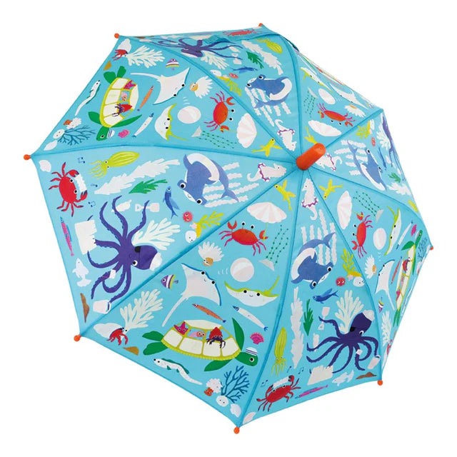 Colour Changing Umbrella - Ocean