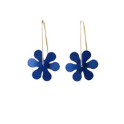 F!NK Earrings Propeller Curve Blue
