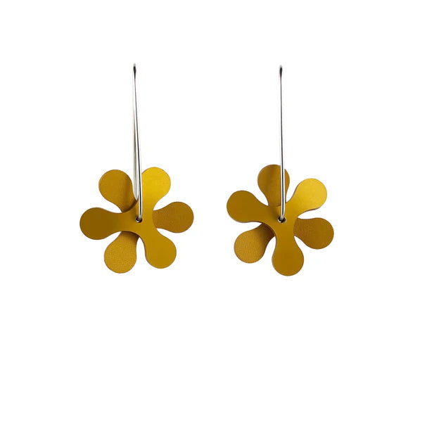 F!NK Earrings Propeller Curve Gold