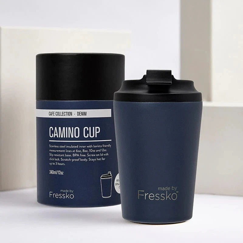 Fressko Camino Cup Stainless Steel Denim 340ml