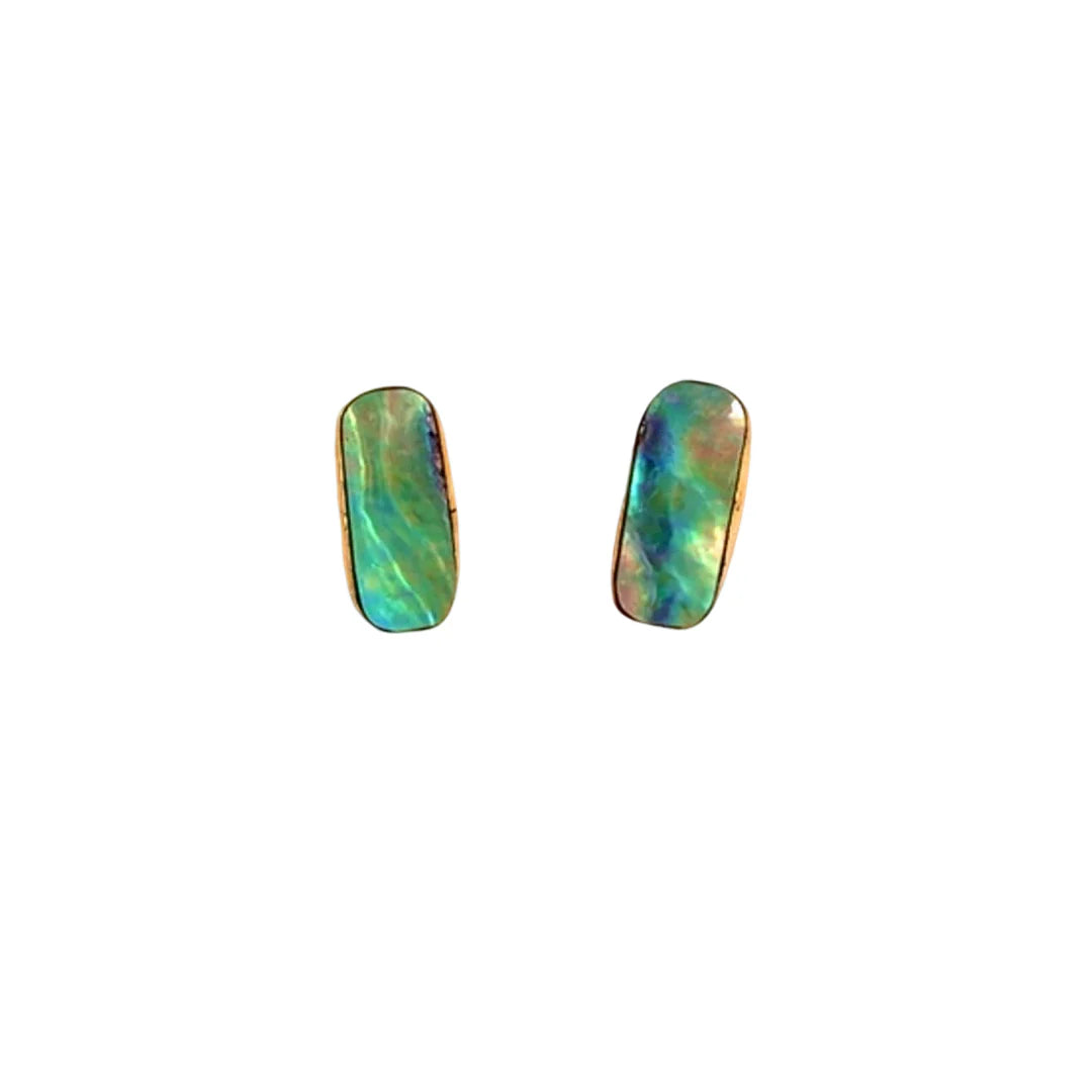 Gemajesty Charlotte 1 Tier Earrings - Abalone Shell