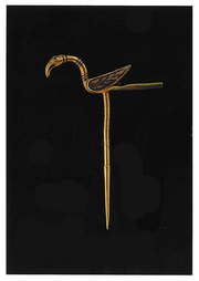 Postcard - The Galloway Hoard - Gold Bird Pin
