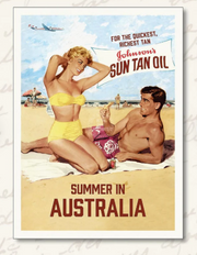 Greeting Card - Johnson's Summer in Australia