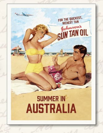 Greeting Card - Johnson's Summer in Australia