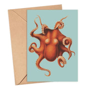 Greeting Card - Octopus
