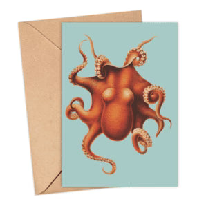Greeting Card - Octopus