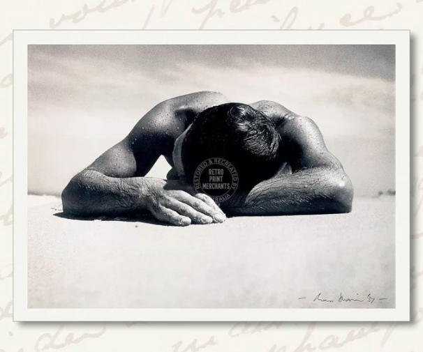 Greeting Card - Sunbaker