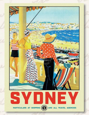 Sydney Bondi Beach Print A3
