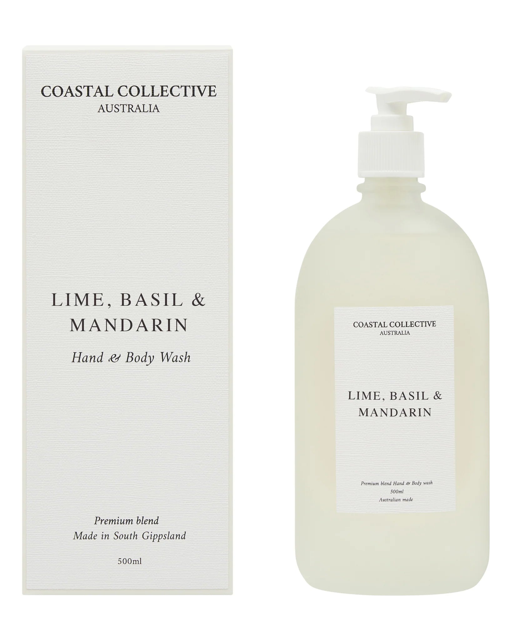 Hand & Body Wash - Lime Basil & Mandarin