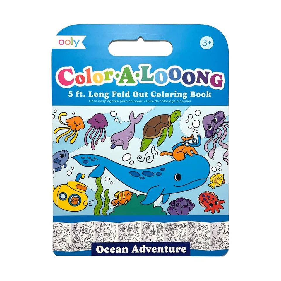 Ooly Colour-A-Long - Ocean Friends