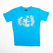 T-shirts - Kids Egglayers Cyan Size 8