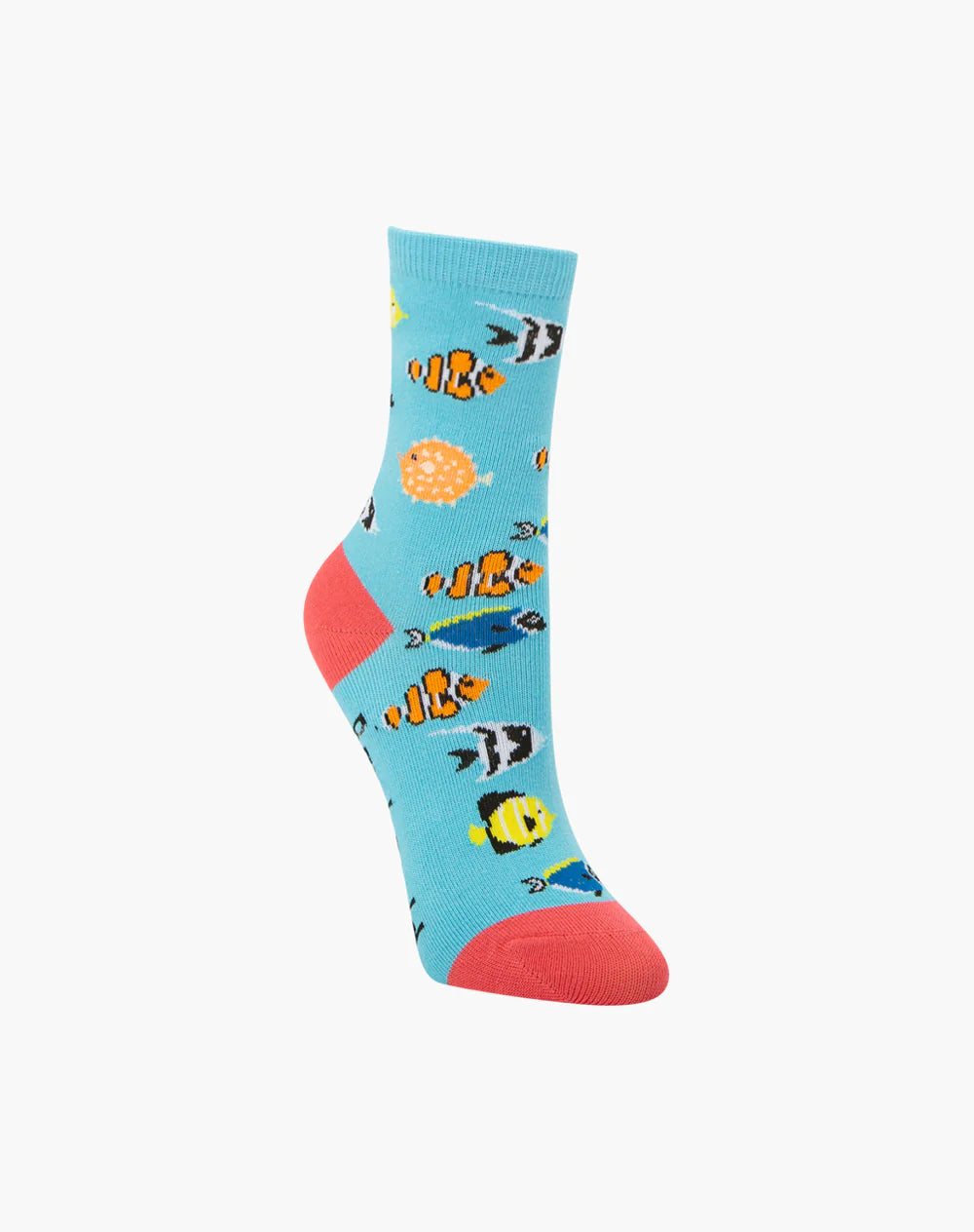 Bamboo Socks - Aquarium - Kids Sky Blue