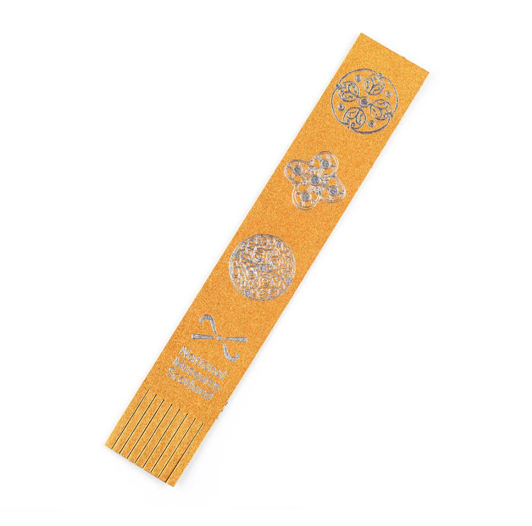 The Galloway Hoard Bookmark - Gold with Brooches