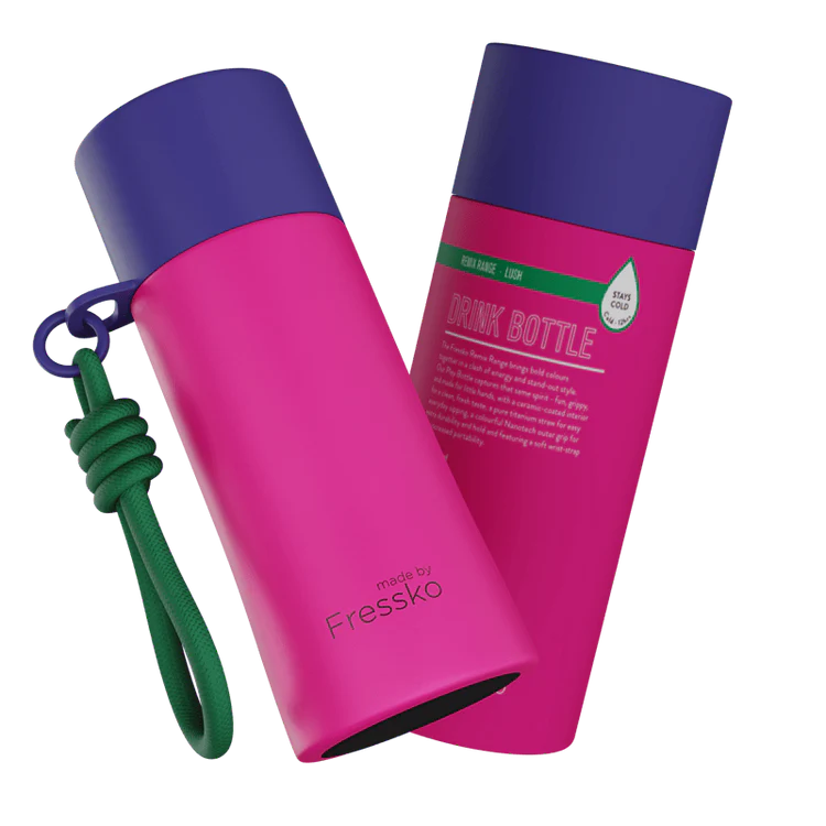 Fressko Play Bottle Ceramic Lush Pink 420ml