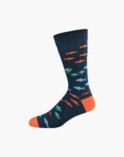 Bamboo Socks - Schools In - 7-11 Navy