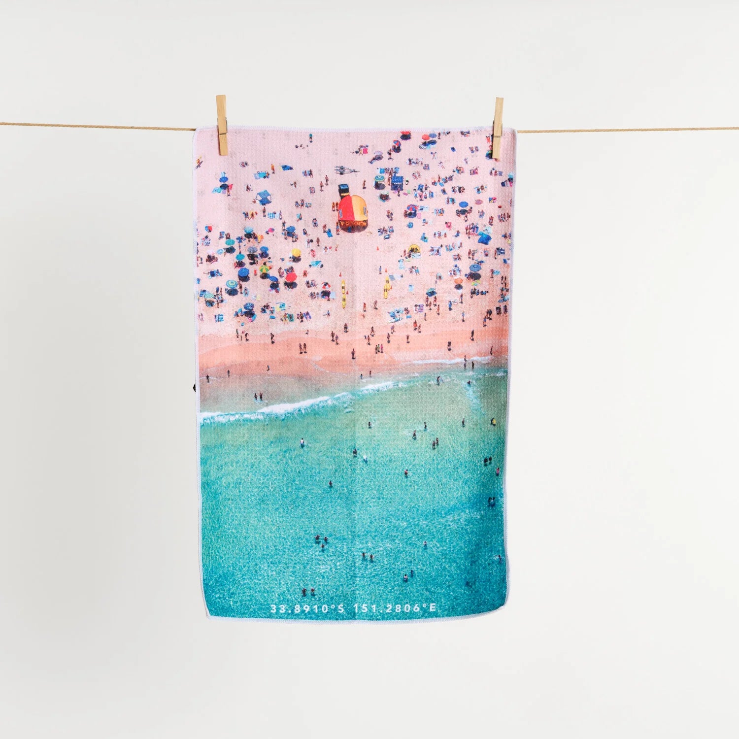 Microfibre Tea Towel - Aussie Summer