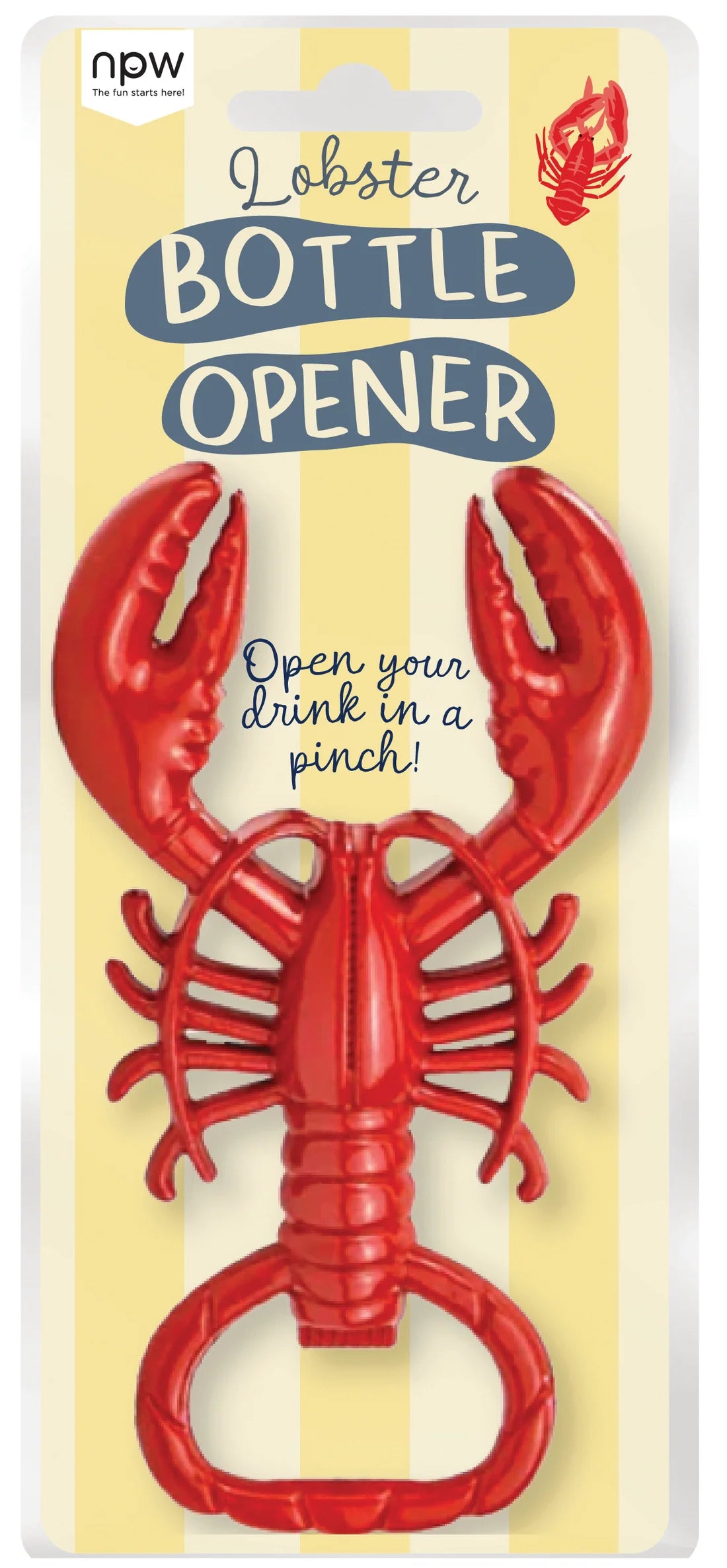 NPW Lobster Bottle Opener - Fisherman Core Red