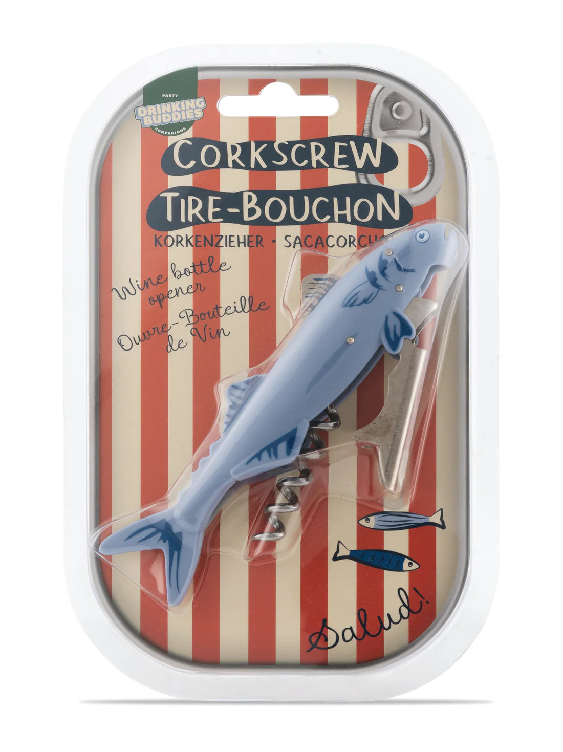 NPW Sardine Bottle Opener - Italian Summer Blue