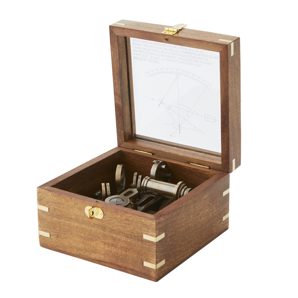 Sextant in Wooden Box