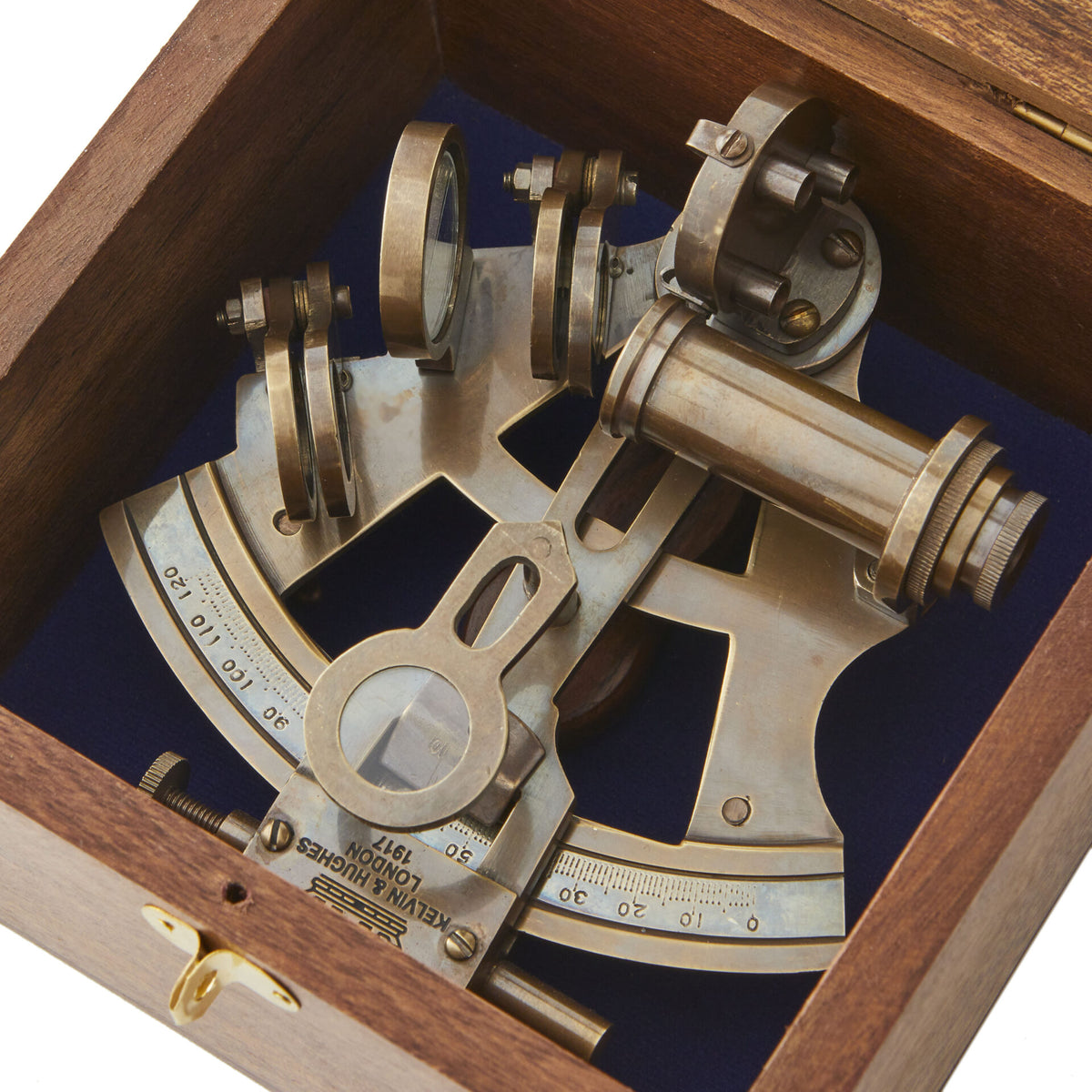 Sextant in Wooden Box
