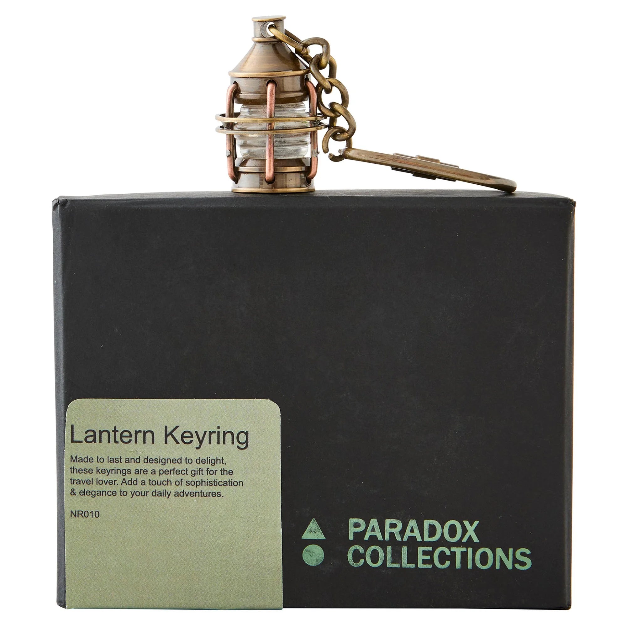 Paradox Nautical Brass Keyring Lantern