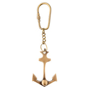 Paradox Nautical Brass Keyring Anchor