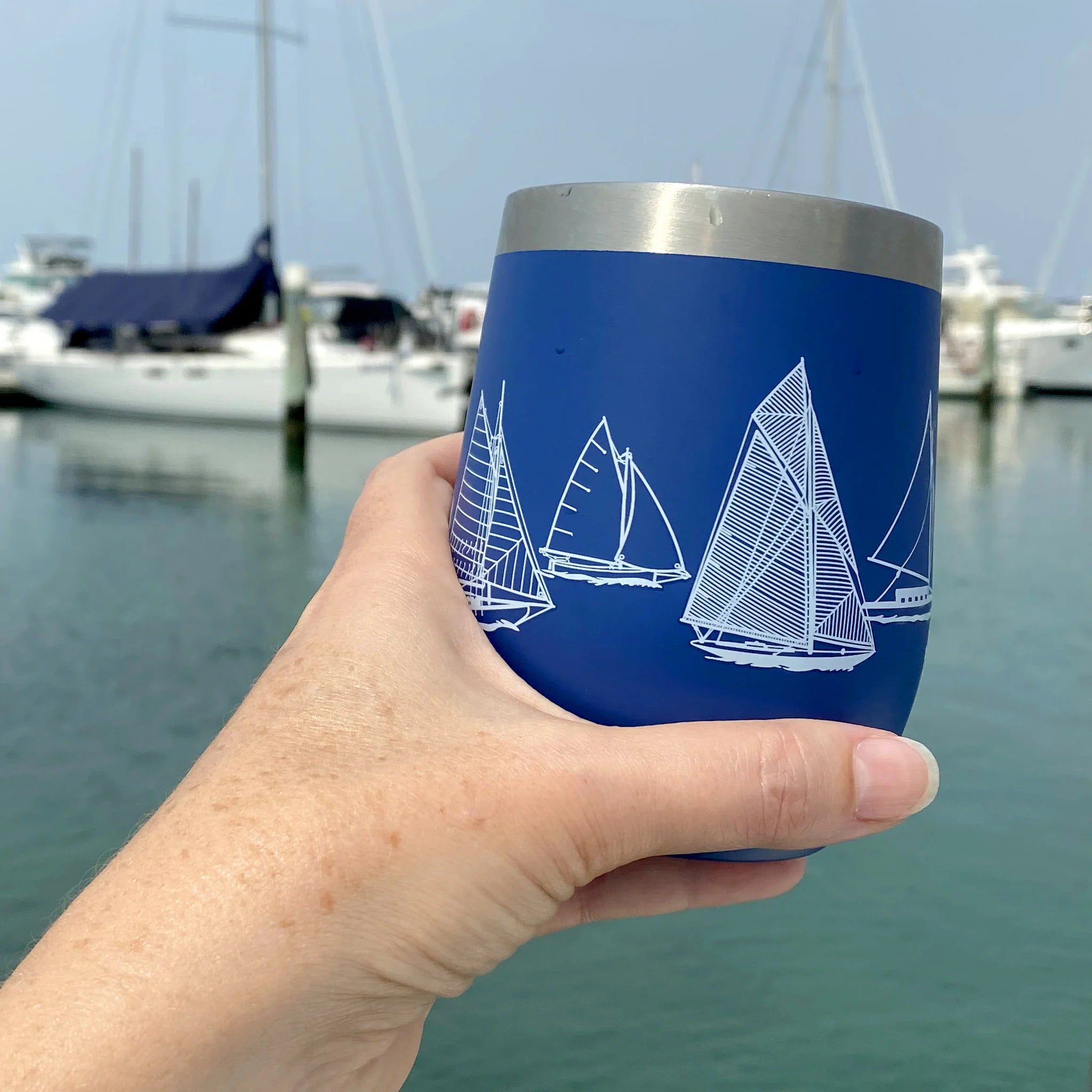 Insulated Travel Cup NautiGo 'Sail Away'