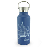 Stainless Steel Water Bottle 500ml - Nautigo 'Sail Away'