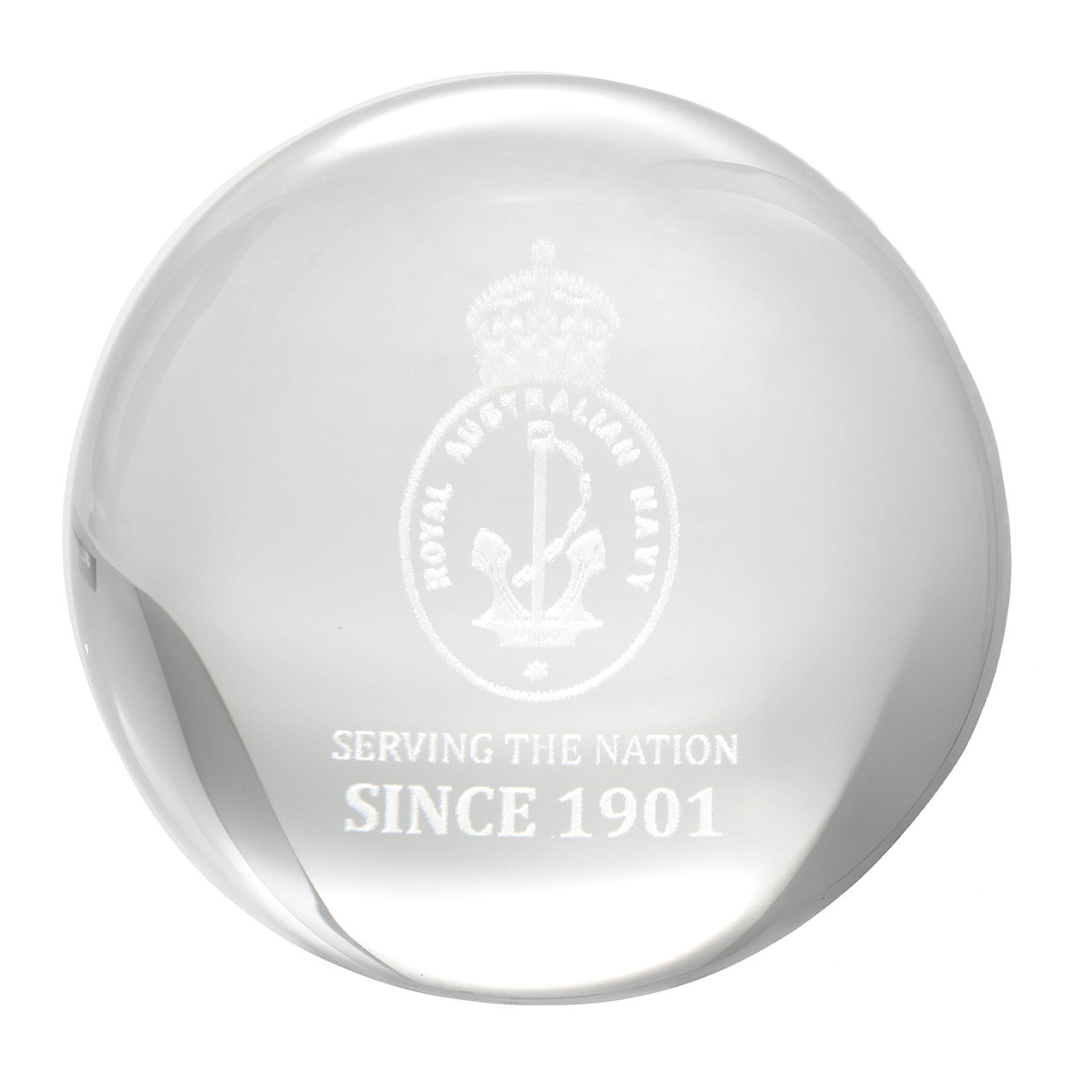 Navy Desk Paper Weight