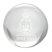 Navy Desk Paper Weight