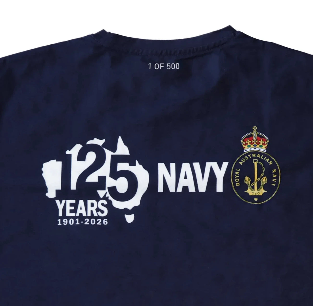 T-shirt - Navy 125 Years Large