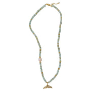 Necklace Pearl Whale