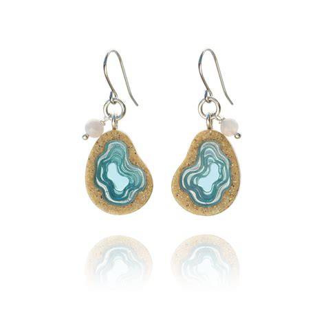 BoldB Earrings - Basin Aqua
