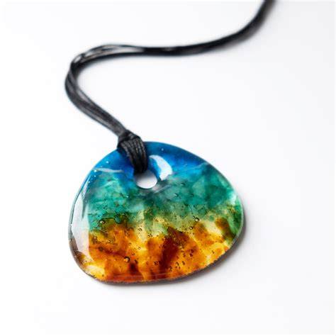 Ocean Essence Donut Pendant
