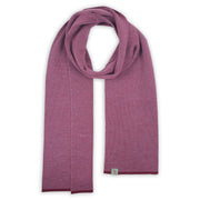 Otto & Spike Staple Merino Scarf - Hibiscus/Dusty Pink